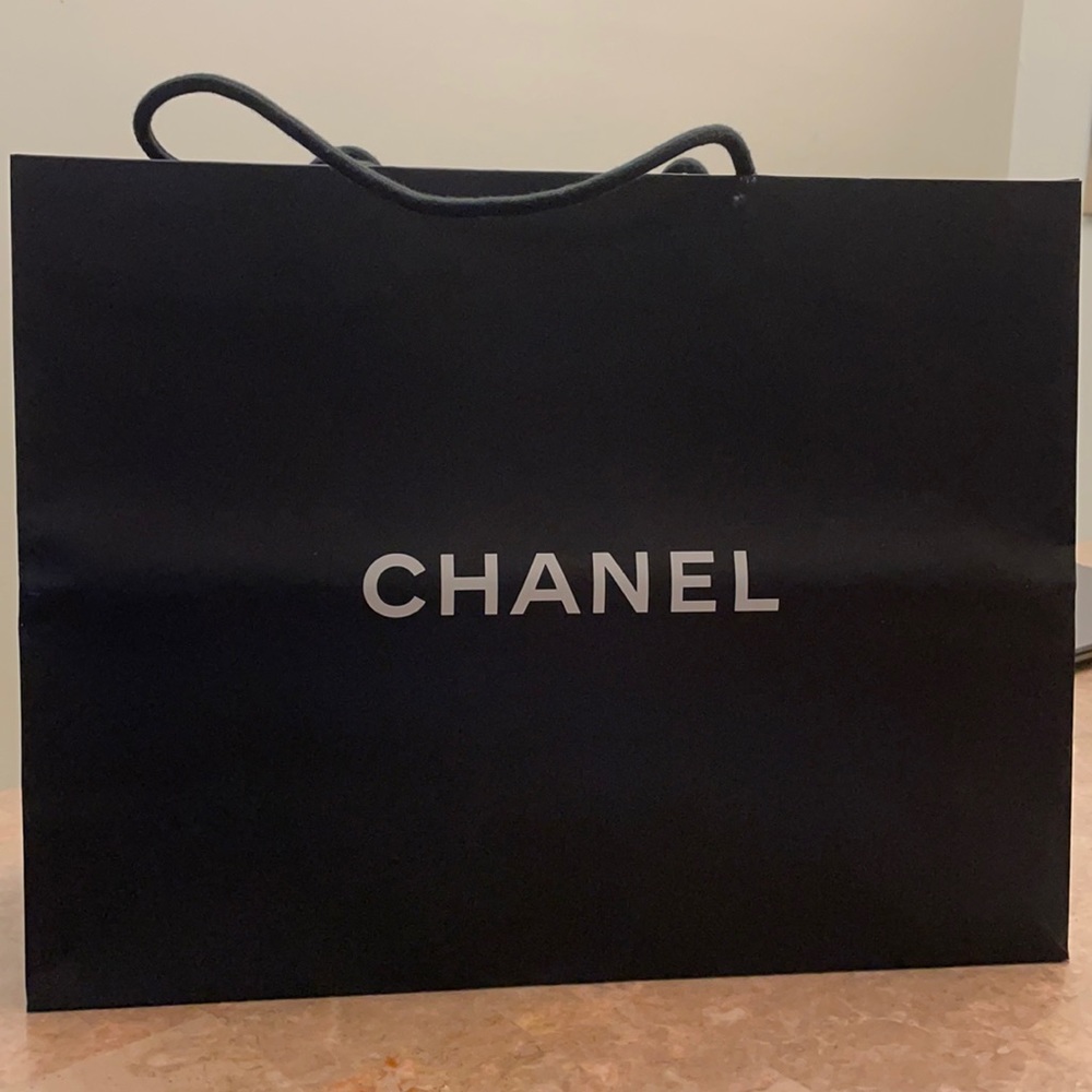 Chanel authentic large shopping bag